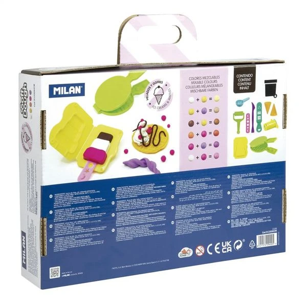 MALETIN 6 BOTES PASTA BLANDA SOFT DOUGH DE 59GR HERRAMIENTAS PHELADOS Y GOFRESP MILAN 913306ICW 3 MALETIN 6 BOTES PASTA BLANDA SOFT DOUGH DE 59GR HERRAMIENTAS PHELADOS Y GOFRESP MILAN 913306ICW - Imagen 3