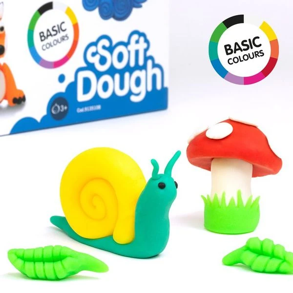 CAJA 10 FRASCOS 85GR BASICO SOFT DOUGH NUEVO MILAN 913510B 7 CAJA 10 FRASCOS 85GR BASICO SOFT DOUGH NUEVO MILAN 913510B - Imagen 7