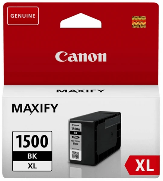 CARTUCHO CANON NEGRO 1500XL BK 1 CARTUCHO CANON NEGRO 1500XL BK