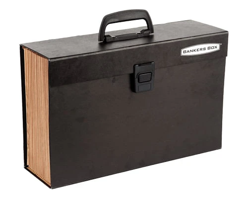 MALETIN CLASIFICADOR ACORDEON BASIC NEGRO BANKERS BOX 9352101 2 MALETIN CLASIFICADOR ACORDEON BASIC NEGRO BANKERS BOX 9352101 - Imagen 2