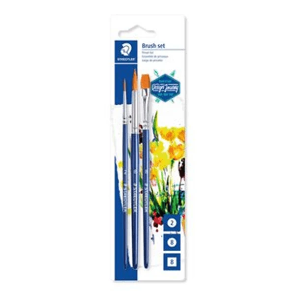 BLISTER CON 3 PINCELES ARTISTICOS STAEDTLER 989-SBK3-302 1 BLISTER CON 3 PINCELES ARTISTICOS STAEDTLER 989-SBK3-302