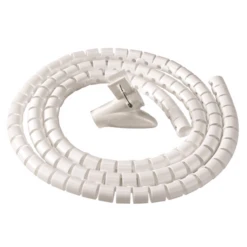 FELLOWES-CABLEZIP PISO TUBO FLEXIBLE PARA PROTECCION DE CABLES BLANCO 1 PIEZAS