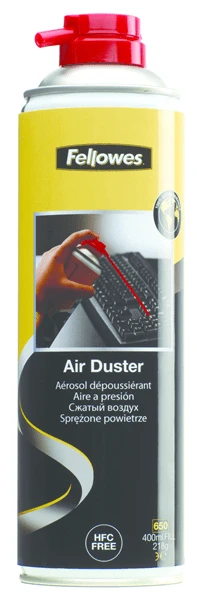 SPRAY DE AIRE A PRESION TURBO INVERTIBLE 400ML FELLOWES 9977804