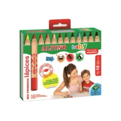 ESTUCHE 12 LAPICES DE COLORES PARA BEBES ALPINO AL000177