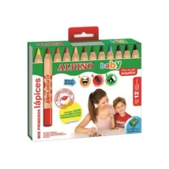 Alternative view of ESTUCHE 12 LAPICES DE COLORES PARA BEBES ALPINO AL000177