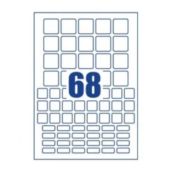 CAJA DE 10 HOJAS 68 ETIQUETAS X HOJA ADHESIVAS ANTIBACTERIANAS Y ANTIMICROBIANAS POLIESTER TRANSPARENTE CUADRADAS MIXTAS. 3X3MM. 2X2MM. 2X1.5MM.AVERY AM00SA4 8 CAJA DE 10 HOJAS 68 ETIQUETAS X HOJA ADHESIVAS ANTIBACTERIANAS Y ANTIMICROBIANAS POLIESTER TRANSPARENTE CUADRADAS MIXTAS. 3X3MM. 2X2MM. 2X1.5MM.AVERY AM00SA4 -tienda EPSON AM00SA4 pic 3