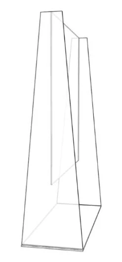 MAMPARA ACRYLIC PROTECTIVE SCREEN APPROX 800 X 1100 MM APPAPSSTAND COVID -tienda EPSON APPAPSSTAND pic 2