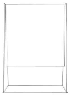 MAMPARA ACRYLIC PROTECTIVE SCREEN APPROX 800 X 1100 MM APPAPSSTAND COVID -tienda EPSON APPAPSSTAND pic 4