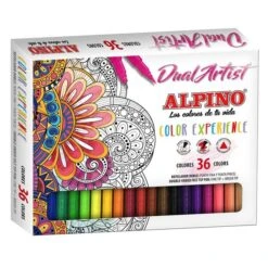 Alternative view of SET 36 ROTULADORES COLOR EXPERIENCE ALPINO AR001038