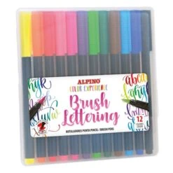Alternative view of ESTUCHE 12 ROTULADORES BRUSH LETTERING COLOR EXPERIENCE ALPINO AR001054