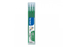 PACK 3 RECAMBIOS FRIXION VERDE PILOT BLS-FR7-V-S3
