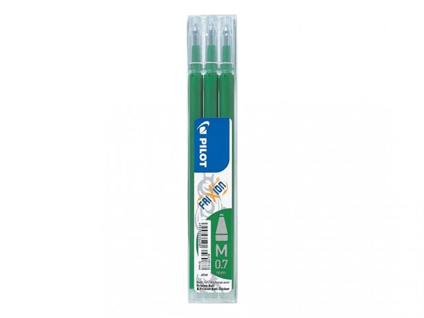 PACK 3 RECAMBIOS FRIXION VERDE PILOT BLS-FR7-V-S3 1 PACK 3 RECAMBIOS FRIXION VERDE PILOT BLS-FR7-V-S3