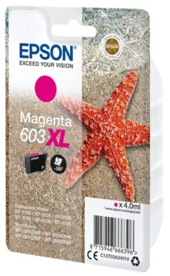 SINGLEPACK MAGENTA 603XL INK 5 SINGLEPACK MAGENTA 603XL INK -tienda EPSON C13T03A34010 pic 2