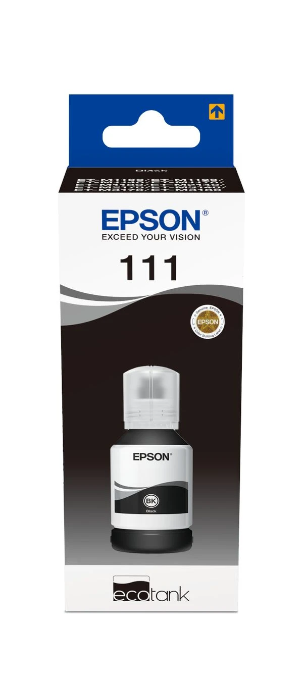 TINTA EPSON C13T03M140 ECOTANK 111 NEGRO 2 TINTA EPSON C13T03M140 ECOTANK 111 NEGRO - Imagen 2
