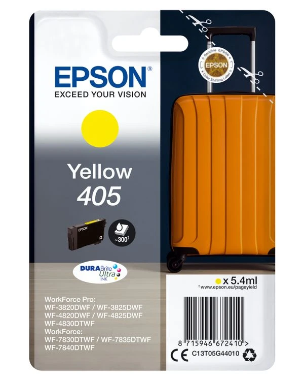 EPSON CARTUCHO 405 AMARILLO 2 EPSON CARTUCHO 405 AMARILLO - Imagen 2