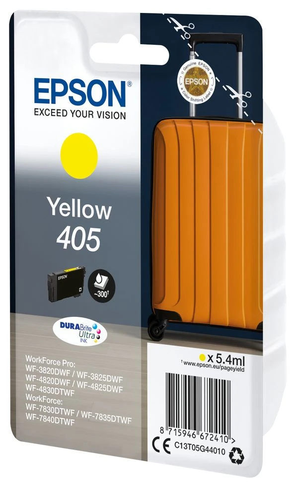EPSON CARTUCHO 405 AMARILLO 3 EPSON CARTUCHO 405 AMARILLO - Imagen 3