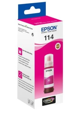 EPSON BOTELLA TINTA ECOTANK 114 MAGENTA 70ML 6 EPSON BOTELLA TINTA ECOTANK 114 MAGENTA 70ML -tienda EPSON C13T07B340 pic 2