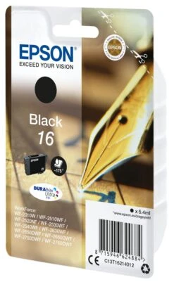CARTUCHO EPSON NEGRO 16 T1621 C13T16214012 5 CARTUCHO EPSON NEGRO 16 T1621 C13T16214012 -tienda EPSON C13T16214012 pic 2