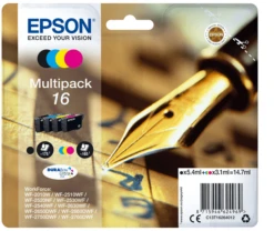 CARTUCHO EPSON MULTIPACK 16 4 COLORES T1626 C13T16264012