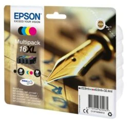 CARTUCHO EPSON MULTIPACK 16XL 4 COLORES T1636 C13T16364012 5 CARTUCHO EPSON MULTIPACK 16XL 4 COLORES T1636 C13T16364012 -tienda EPSON C13T16364012 pic 2