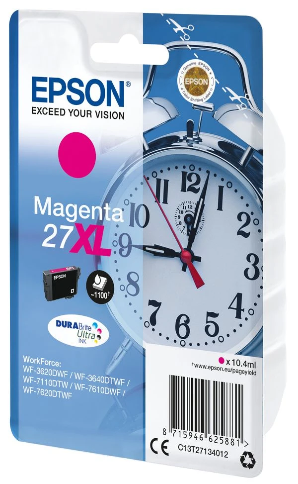 CARTUCHO EPSON MAGENTA 27XL C13T27134012 3 CARTUCHO EPSON MAGENTA 27XL C13T27134012 - Imagen 3