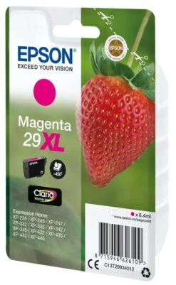 CARTUCHO EPSON MAGENTA XP-235 XP-332 XP-335 XP-432 XP-435 N29XL C13T29934012 -tienda EPSON C13T29934012 pic 2