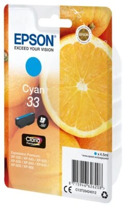 SGLPCK CYAN 33 PREM.INK 7 SGLPCK CYAN 33 PREM.INK -tienda EPSON C13T33424012 pic 2