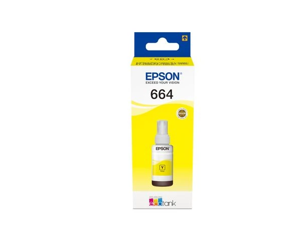 CARTUCHO EPSON AMARILLO T6644 BOTELLA 70ML 2 CARTUCHO EPSON AMARILLO T6644 BOTELLA 70ML - Imagen 2