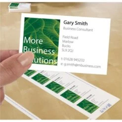 PAQUETE 25 HOJAS TARJETAS DE VISITA BLANCAS 200G QUICK CLEAN-ECOLOGICAS-IMPRESORAS LASER-85X54 MM AVERY C32011-25 9 PAQUETE 25 HOJAS TARJETAS DE VISITA BLANCAS 200G QUICK CLEAN-ECOLOGICAS-IMPRESORAS LASER-85X54 MM AVERY C32011-25 -tienda EPSON C32011 25 pic 4