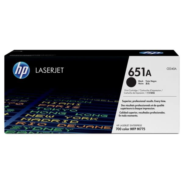 TONER HP NEGRO 651A CE340A 2 TONER HP NEGRO 651A CE340A - Imagen 2