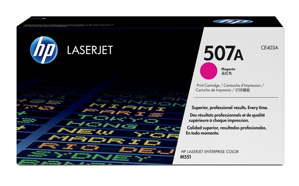 TONER HP CARTRIDGE MAGENTA 507A 1 TONER HP CARTRIDGE MAGENTA 507A