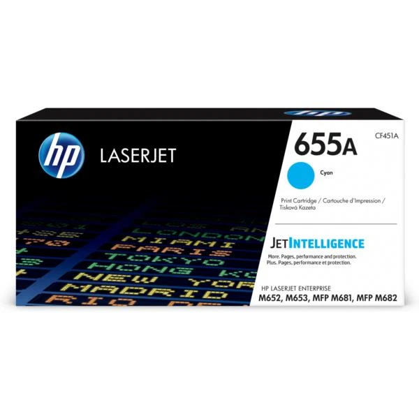 LASERJET TONER CRTG 655A CY AN 2 LASERJET TONER CRTG 655A CY AN - Imagen 2