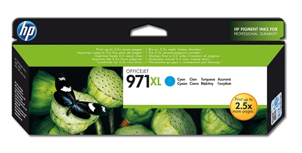 INK CARTRIDGE NO 971XL CYAN 1 INK CARTRIDGE NO 971XL CYAN