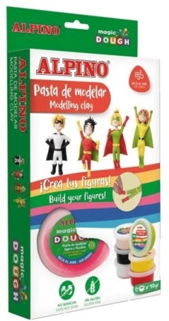 SET MAGIC DOUGH SUPERHEROES ALPINO DP000207