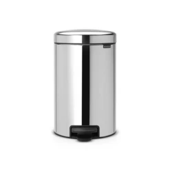 PAPELERA CUBO PEDAL 12 LITROS INOX BRILLO BRABANTIA DP024