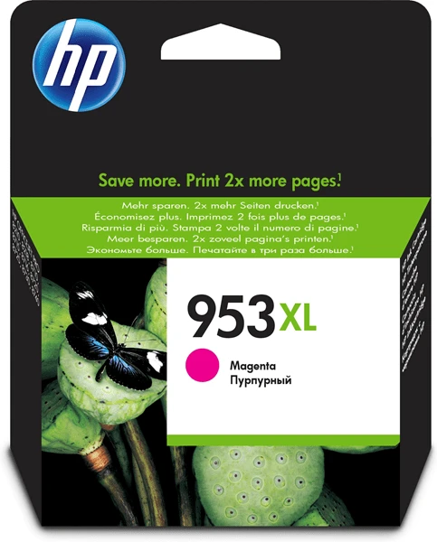 CARTUCHO HP MAGENTA 953XL F6U17AE 1 CARTUCHO HP MAGENTA 953XL F6U17AE