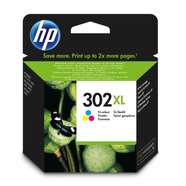 HP 302XL PACK 3 INK CARTRIDGE 2 HP 302XL PACK 3 INK CARTRIDGE - Imagen 2