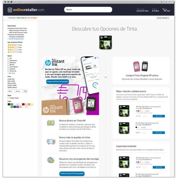 HP 302XL PACK 3 INK CARTRIDGE 5 HP 302XL PACK 3 INK CARTRIDGE - Imagen 5