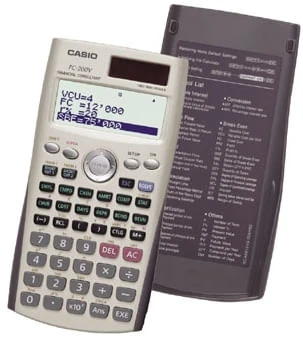 CALCULADORA FINANCIERA CASIO FC-200V-2 2 CALCULADORA FINANCIERA CASIO FC-200V-2 - Imagen 2