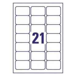 PAQUETE 25 HOJAS ETIQUETAS BLANCAS QUICK DRY-IMPRESORAS DE INYECCION DE TINTA-63.5X38.1 MM AVERY J8160-25 8 PAQUETE 25 HOJAS ETIQUETAS BLANCAS QUICK DRY-IMPRESORAS DE INYECCION DE TINTA-63.5X38.1 MM AVERY J8160-25 -tienda EPSON J8160 25 pic 3