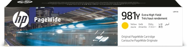 INK CARTRIDGE 981Y YELLOW EXTRA HIGH YIE LD 1 INK CARTRIDGE 981Y YELLOW EXTRA HIGH YIE LD