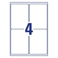 PAQUETE 8 HOJAS ETIQUETAS DE POLIESTER BLANCO PARA IMPRESORAS LASER 99.1X139 MM AVERY L4774-8 8 PAQUETE 8 HOJAS ETIQUETAS DE POLIESTER BLANCO PARA IMPRESORAS LASER 99.1X139 MM AVERY L4774-8 -tienda EPSON L4774 8 pic 3