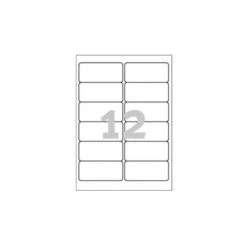 PAQUETE 20 HOJAS ETIQUETAS DE POLIESTER BLANCO-IMPRESORAS LASER-99.1X42.3 MM AVERY L4776-20 5 PAQUETE 20 HOJAS ETIQUETAS DE POLIESTER BLANCO-IMPRESORAS LASER-99.1X42.3 MM AVERY L4776-20 -tienda EPSON L4776 20 pic 2