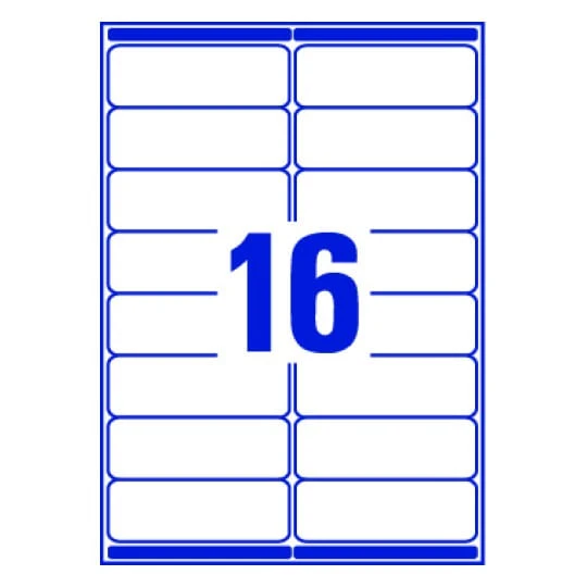 PAQUETE 15 HOJAS ETIQUETAS BLANCAS PARA SOBRES PARA IMPRESORAS LASER 99.1X33.9 MM AVERY L7162-15 3 PAQUETE 15 HOJAS ETIQUETAS BLANCAS PARA SOBRES PARA IMPRESORAS LASER 99.1X33.9 MM AVERY L7162-15 - Imagen 3