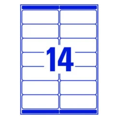 PAQUETE 15 HOJAS ETIQUETAS BLANCAS PARA SOBRES PARA IMPRESORAS LASER 99.1X38.1 MM AVERY L7163-15 5 PAQUETE 15 HOJAS ETIQUETAS BLANCAS PARA SOBRES PARA IMPRESORAS LASER 99.1X38.1 MM AVERY L7163-15 -tienda EPSON L7163 15 pic 2