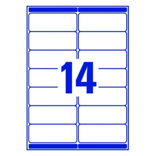 PAQUETE 15 HOJAS ETIQUETAS BLANCAS PARA SOBRES PARA IMPRESORAS LASER 99.1X38.1 MM AVERY L7163-15 3 PAQUETE 15 HOJAS ETIQUETAS BLANCAS PARA SOBRES PARA IMPRESORAS LASER 99.1X38.1 MM AVERY L7163-15 - Imagen 3