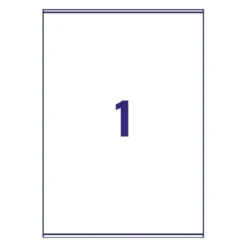 PAQUETE 15 HOJAS ETIQUETAS BLANCAS PARA PAQUETES IMPRESORAS LASER 199.6X289.1 MM AVERY L7167-15 5 PAQUETE 15 HOJAS ETIQUETAS BLANCAS PARA PAQUETES IMPRESORAS LASER 199.6X289.1 MM AVERY L7167-15 -tienda EPSON L7167 15 pic 2