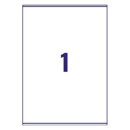 PAQUETE 15 HOJAS ETIQUETAS BLANCAS PARA PAQUETES IMPRESORAS LASER 199.6X289.1 MM AVERY L7167-15 3 PAQUETE 15 HOJAS ETIQUETAS BLANCAS PARA PAQUETES IMPRESORAS LASER 199.6X289.1 MM AVERY L7167-15 - Imagen 3