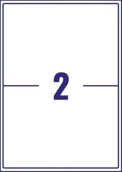 PAQUETE 15 HOJAS ETIQUETAS BLANCAS PARA PAQUETES IMPRESORAS LASER 199.6X143.5 MM AVERY L7168-15 6 PAQUETE 15 HOJAS ETIQUETAS BLANCAS PARA PAQUETES IMPRESORAS LASER 199.6X143.5 MM AVERY L7168-15 -tienda EPSON L7168 15 pic 2