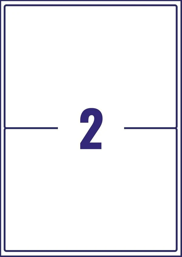 PAQUETE 15 HOJAS ETIQUETAS BLANCAS PARA PAQUETES IMPRESORAS LASER 199.6X143.5 MM AVERY L7168-15 3 PAQUETE 15 HOJAS ETIQUETAS BLANCAS PARA PAQUETES IMPRESORAS LASER 199.6X143.5 MM AVERY L7168-15 - Imagen 3